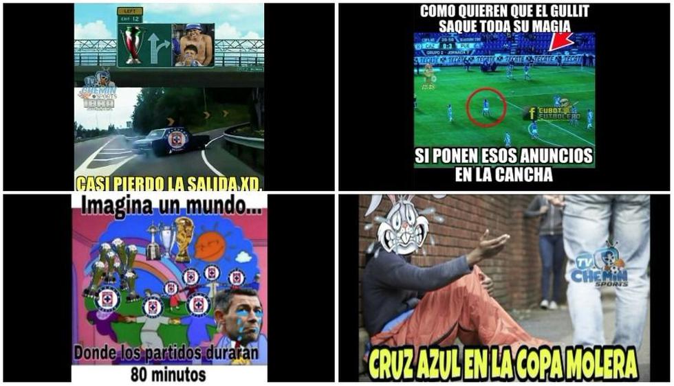 Cruz Azul es victima de memes tras perder ante Puebla en Copa MX (Foto: Facebook).