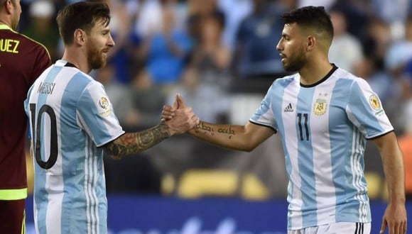 Messi y Agüero ganaron la Copa América de 2021. (Foto: AFP)