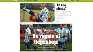 Así informó la prensa mundial el empate entre Perú y Argentina