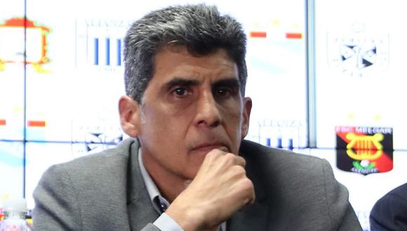 Álvaro Barco, gerente deportivo de la Universidad San Martín, no tuvo autorización para participar en la reunión entre la Federación Peruana de Fútbol (FPF) y clubes. (Foto Giancarlo Ávila).