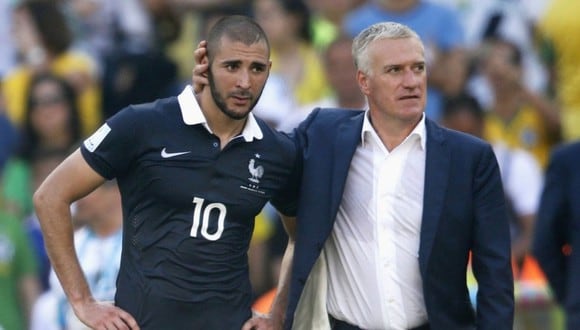 Didier Deschamps dirige a la Selección Francesa desde julio del 2012 y desde 2015 no volvió a llamar a Benzema. (Foto: AFP)