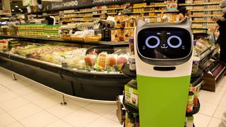 Conoce a Totti, el primer robot operando en un supermercado del Perú