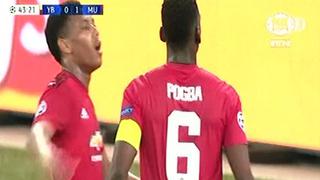 Así fue el doblete de Paul Pogba en el Manchester United vs.Young Boys en la Champions League