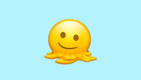 ¿Sabes realmente qué es lo que significa el emoji de la cara derretida en WhatsApp? (Foto: Emojipedia)