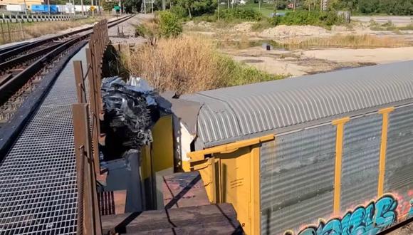 Video viral | Un tren termina con el techo destrozado al intentar cruzar un  puente demasiado bajo | Facebook | FB | Tendencias | Insólito |  Curiosidades | Estados Unidos | nnda nnrt | OFF-SIDE | DEPOR