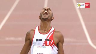 ¡Alcanzó el podio! Revive la llegada de Mario Bazan en la carrera de 3000 metros con obstáculos [VIDEO]