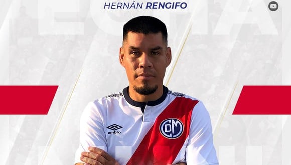 Hernán Rengifo jugará en Deportivo Municipal. (Foto: Deportivo Municipal)