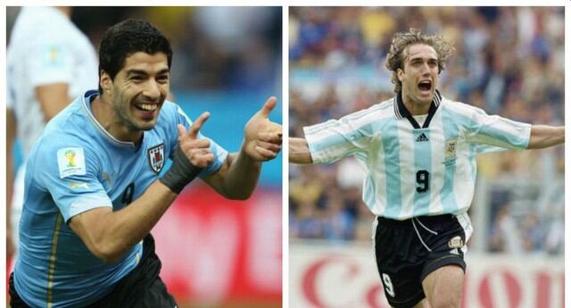 Batistuta, referencia de Suárez.