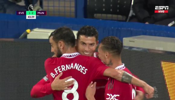 VIDEO GOL de Cristiano Ronaldo HOY en Manchester United vs. Everton: el 2-1 de partido por Premier League | FUTBOL-INTERNACIONAL | DEPOR