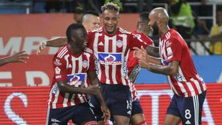 Fiesta en Barranquilla: Junior goleó 3-0 a Atlético Nacional por los cuartos de la Copa Colombia