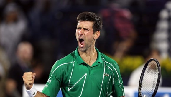 Novak Djokovic es el actual líder del ránking ATP. (Foto: Getty Images)