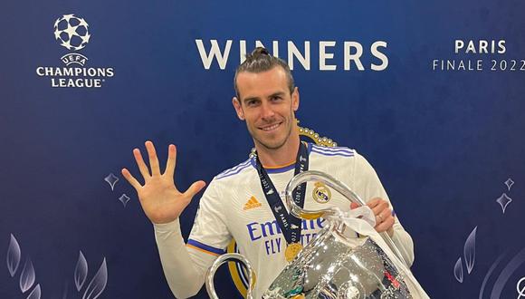 Gareth Bale deja el Real Madrid tras ganar cinco Champions League en España. (Foto:@garethbale11 )