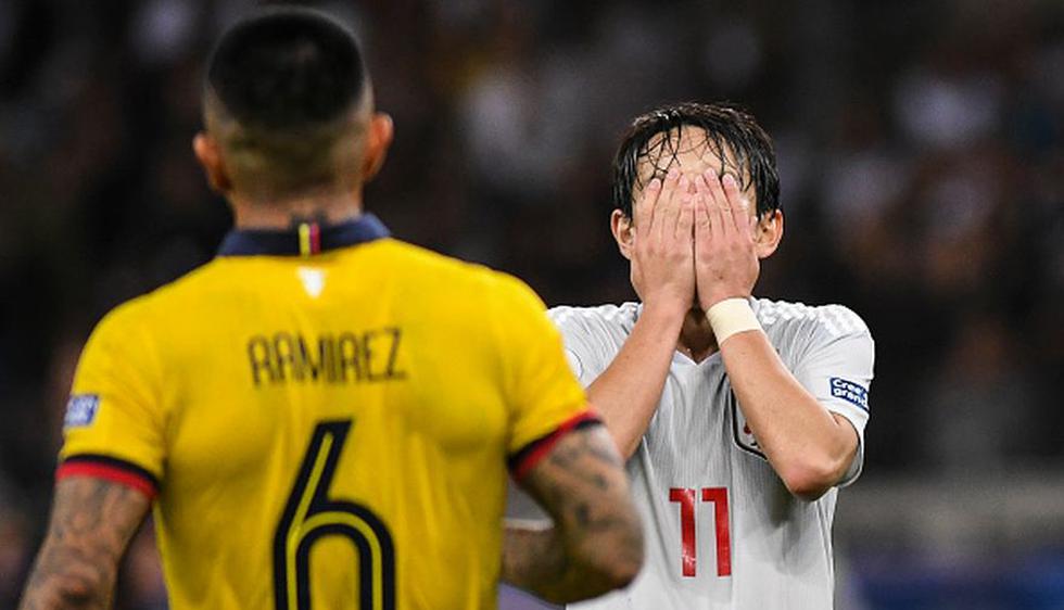 Ecuador y Japón igualaron en el Mineirao y se despidieron de la Copa América 2019 (Getty)