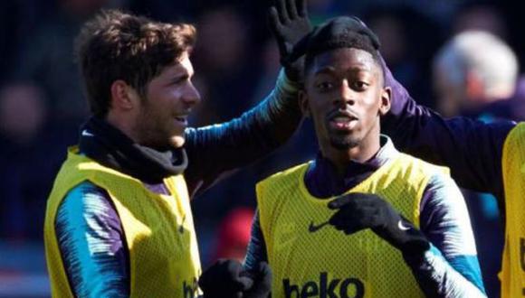 Ousmane Dembélé no tiene clara su renovación con el FC Barcelona. (Foto: Getty)