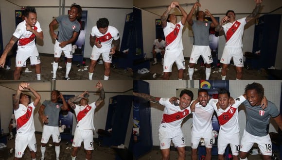La felicidad de la Selección Peruana tras ganarle a Paraguay. (Foto: FPF)
