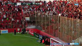 ¡Hasta un inodoro! Los actos vandálicos de los hinchas de Newell's tras quedar eliminados de la Copa Argentina [VIDEO]