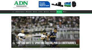 Sporting Cristal es noticia en Paraguay después de romper con el invicto de Olimpia [FOTOS]