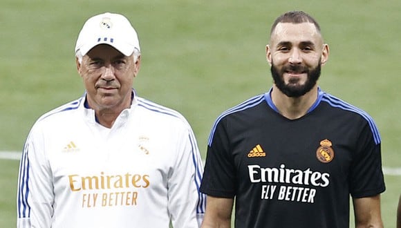 Carlo Ancelotti señaló que no forzará a Benzema para la Copa del Rey. (Foto: EFE)