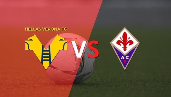 ¡Ya se juega la etapa complementaria! Hellas Verona vence Fiorentina por 1-0