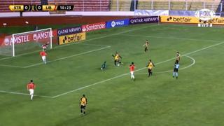 Error de Flores y Trivero no perdonó: así fue el gol del 1-0 de The Strongest vs. Libertad [VIDEO]