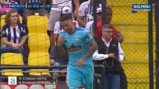 Emanuel Herrera regresó y fue pifiado en la primera pelota que tocó en el Alianza Lima vs. Sporting Cristal [VIDEO]