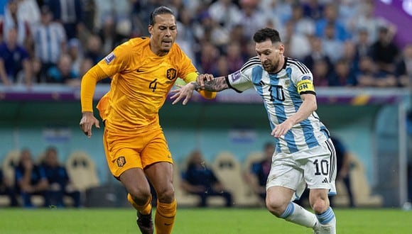 Argentina superó a Países Bajos en el partido de cuartos de final de Qatar 2022. (Foto: Getty Images)