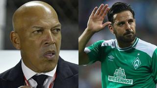 Roberto Mosquera sobre Claudio Pizarro: “El fútbol peruano tuvo muchas alegrías a través de él, solo queda agradecerle”
