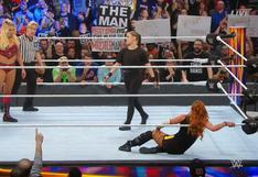 ¡Se viene una gran pelea! Becky derrotó a Charlotte con ayuda de Ronda y estará en WrestleMania 35 [VIDEO]