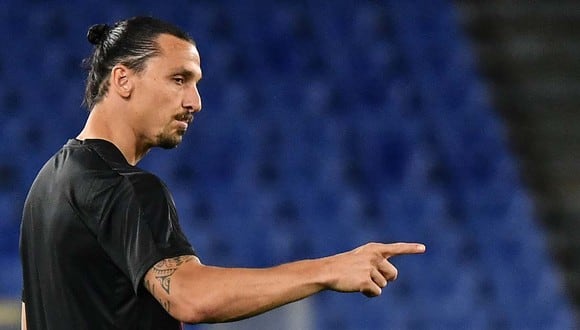 Zlatan Ibrahimovic criticó al entrenador de la selección sueca. (Foto: AFP)