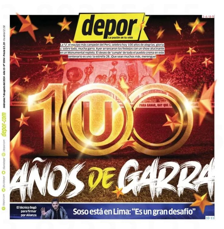 100 años de garra