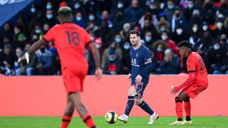 PSG igualó 0-0 con Niza en la presentación de Messi con su Balón de Oro