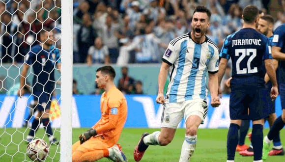 Argentina se convirtió en el primer finalista de Qatar 2022. (Foto: Reuters)