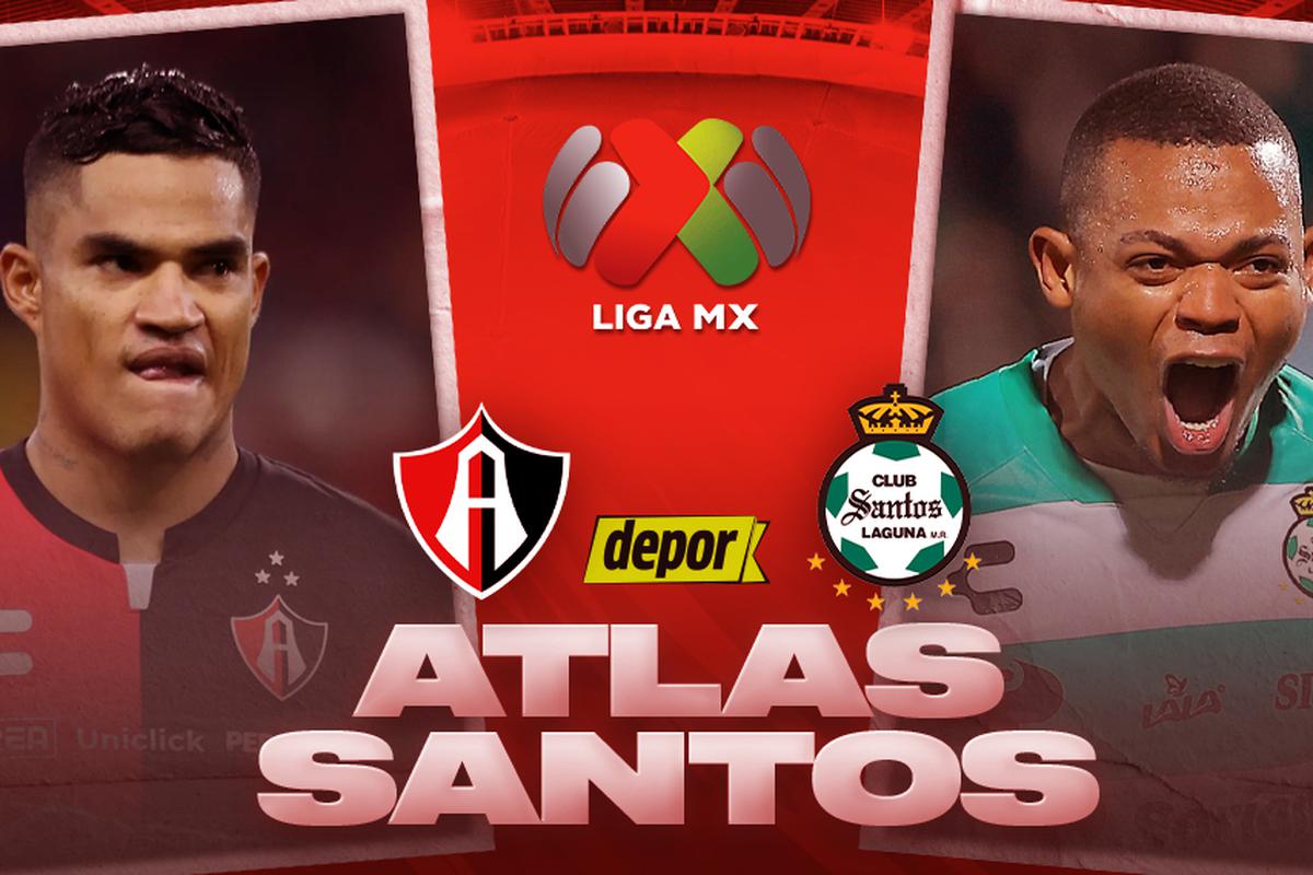 Atlas vs. Santos: ¿a qué hora y dónde ver el partido por el Clausura 2023?  | MEXICO | DEPOR