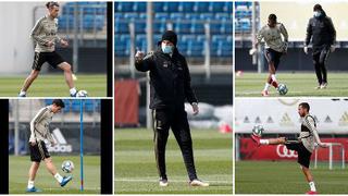 Juntos pero no revueltos: Real Madrid volvió a los entrenamientos con Eden Hazard y Zidane como protagonistas [FOTOS]