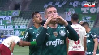 Sobre el final del primer tiempo: Zé Rafael colocó el 2-0 en el Universitario vs. Palmeiras [VIDEO]