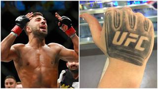 Fanático se tatuó un guante de UFC en la mano ¡pero está mal hecho!