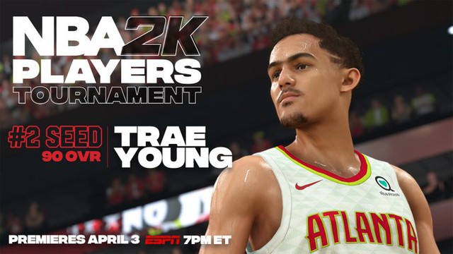 Trae Young. (Foto: Twitter @NBA2K)