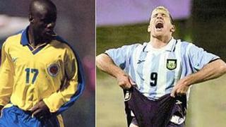 Colombia, por otra hazaña 20 años después: el día que Montaño y Palermo amargaron a Argentina [VIDEO]