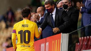 “Va progresando”: Joan Laporta da detalles de la renovación de Lionel Messi con FC Barcelona