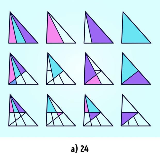 En esta imagen se indica cuántos triángulos hay. (Foto: genial.guru)