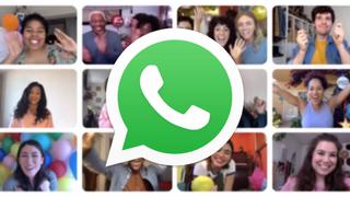 Todo un detalle: cómo hacer videollamadas con 50 personas en WhatsApp