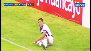 Se salvó Sport Huancayo: Edgar Benítez estuvo a punto de marcar el 1-0 de Alianza Lima [VIDEO]
