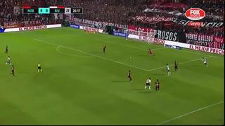 Un pase a la red: golazo de ‘Juanfer’ Quintero para el 1-0 de River vs Newell’s [VIDEO]