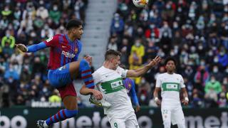 Barcelona le ganó 2-1 al Elche: revive la victoria azulgrana en el Martínez Valero por LaLiga