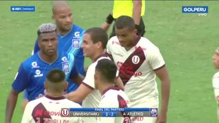 Tensión al final: así fue la fuerte discusión entre los jugadores de Universitario y Carlos Ascues [VIDEO]