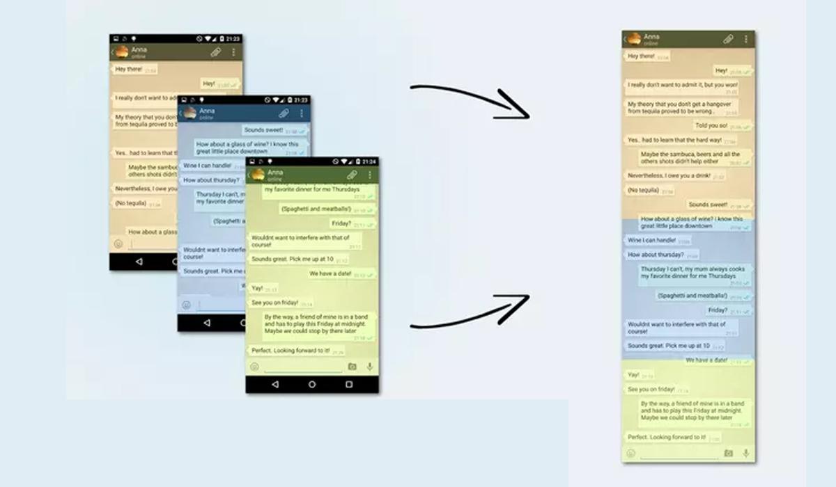 Con esta aplicación podrás realizar una captura completa a todas tus conversaciones de WhatsApp. (Foto: WhatsApp)