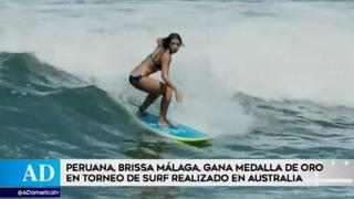 Brissa Málaga ganó medalla de oro en competencia de Paddle Surf en Australia