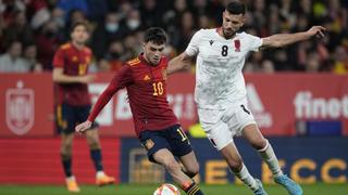 Con lo justo: España venció 2-1 a Albania en el duelo amistoso internacional FIFA