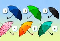 Indica cuál es tu paraguas preferido y tu verdadera forma de ser saldrá a la luz
