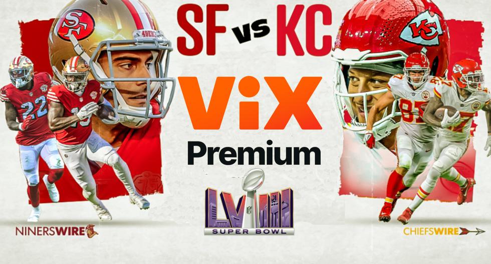 ViX Premium ofreció la cobertura del Super Bowl 2024 que se desarrolló en Las Vegas. (Foto: ViX)